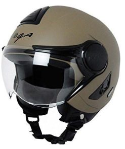 Vega Verve Open Face Helmet For Ladies-Helmets-Vega-S (Head Size 55 to 57 cm)-Dull Desert Storm-Helmetdon