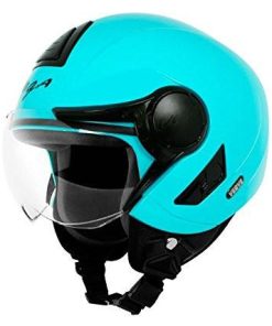 Vega Verve Open Face Helmet For Ladies-Helmets-Vega-S (Head Size 55 to 57 cm)-Mint-Helmetdon