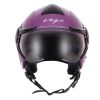 Vega Verve Open Face Helmet (Women's, Purple, M)-Automotive Parts and Accessories-Vega-Helmetdon